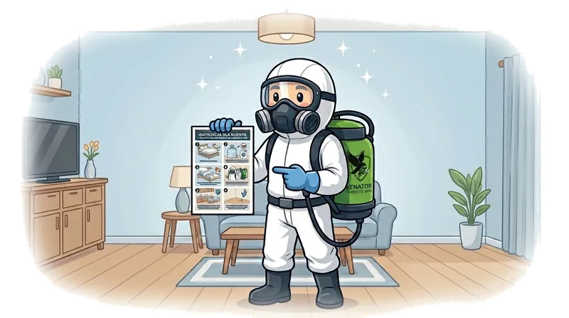 Instrukcja przygotowania mieszkania do zabiegu DDD - Venator Pestis